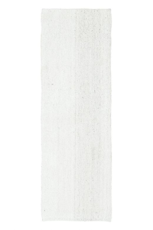 White Vintage Kilim Runner Rug
