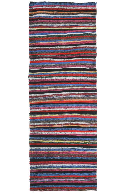 Striped Kilim - Vintage Runner Rug