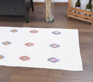 Ikat Vintage Runner Rug - Thumbnail