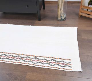 Ethnic Vintage Kilim Rug - Thumbnail