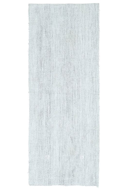 Gray Flatweave Rug Runner