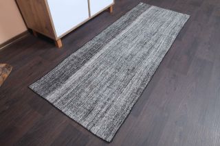 Solid Vintage Runner Rug - Thumbnail