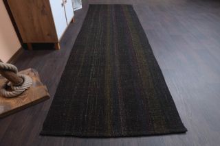 Flatweave Vintage Dark Rug - Thumbnail