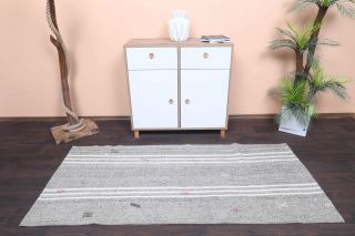 Vintage Runner Kilim Rug - Thumbnail