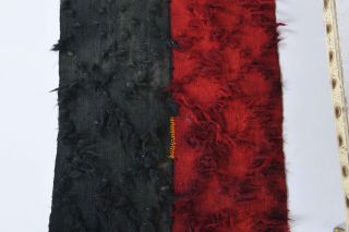 Red & Black Vintage Runner Rug - Thumbnail