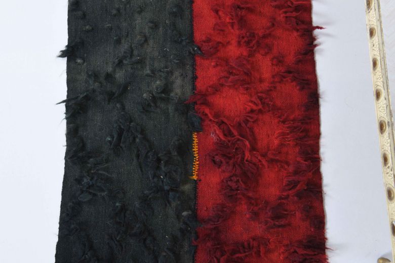 Red & Black Vintage Runner Rug