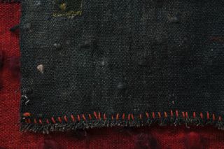 Red & Black Vintage Runner Rug - Thumbnail