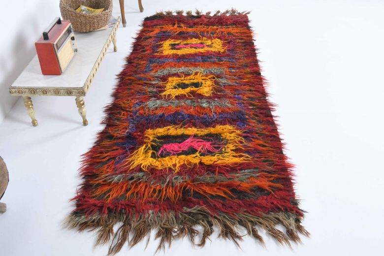 Vintage Runner Tulu Rug