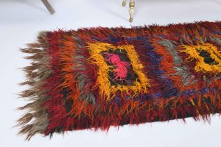 Vintage Runner Tulu Rug - Thumbnail