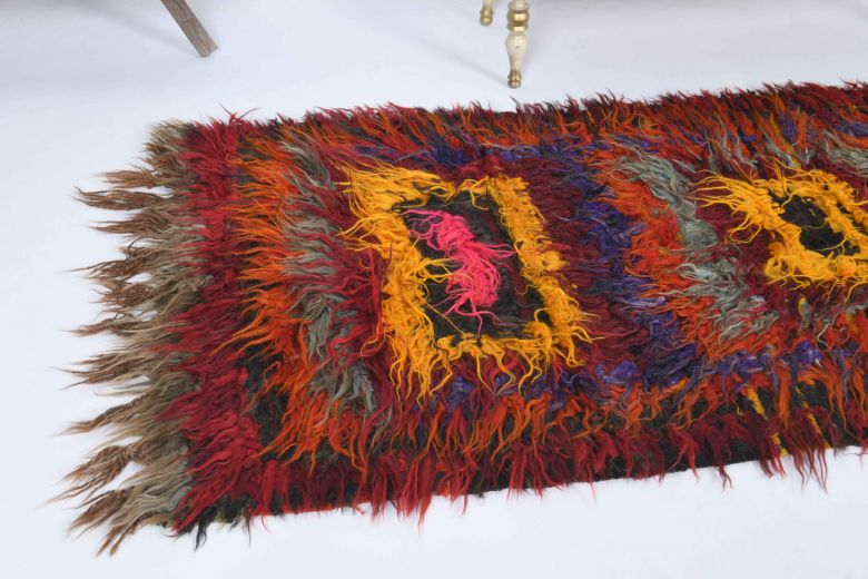 Vintage Runner Tulu Rug