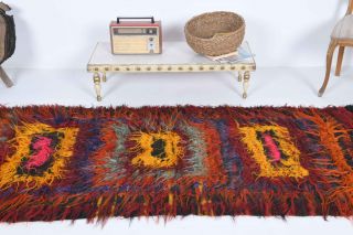 Vintage Runner Tulu Rug - Thumbnail