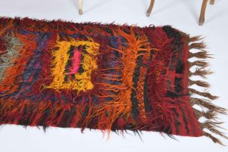 Vintage Runner Tulu Rug - Thumbnail