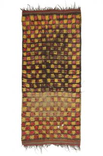 Tulu Flatweave Vintage Runner Rug - Thumbnail