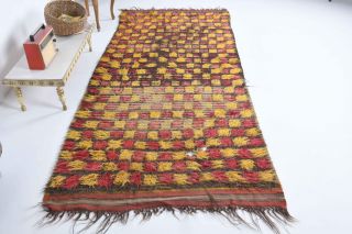 Tulu Flatweave Vintage Runner Rug - Thumbnail