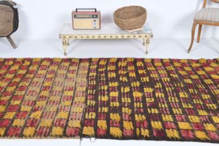 Tulu Flatweave Vintage Runner Rug - Thumbnail