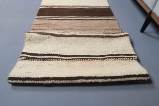 Vintage Flatewave Runner Rug - Thumbnail