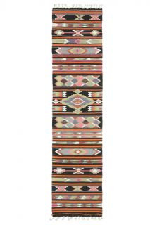 Flatweave Vintage Runner Rug - Thumbnail