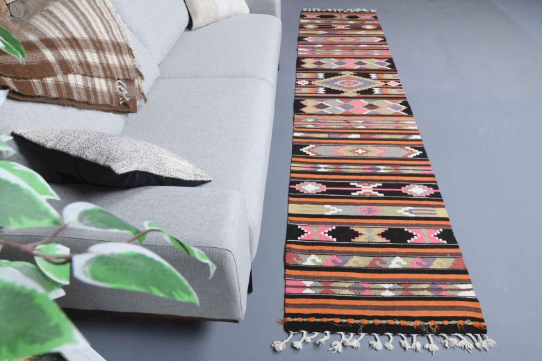 Flatweave Vintage Runner Rug