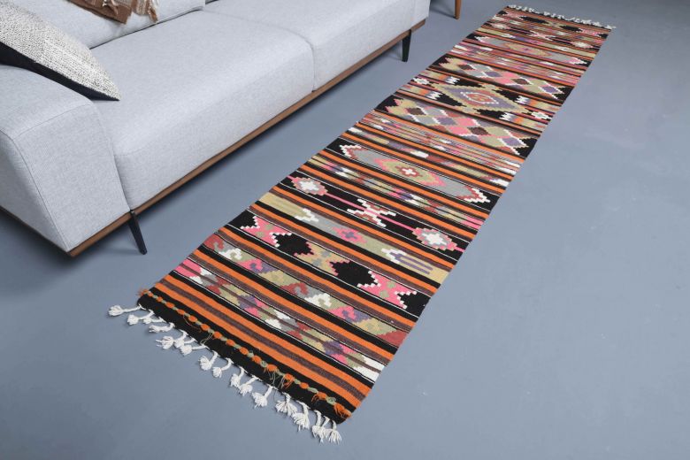 Flatweave Vintage Runner Rug