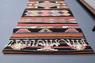 Flatweave Vintage Runner Rug - Thumbnail