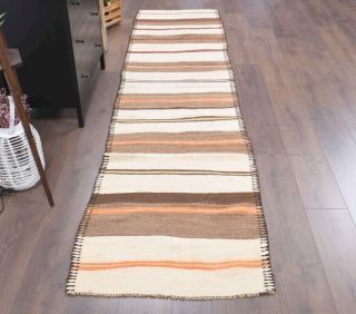 Vintage Runner Kilim Rug - Thumbnail