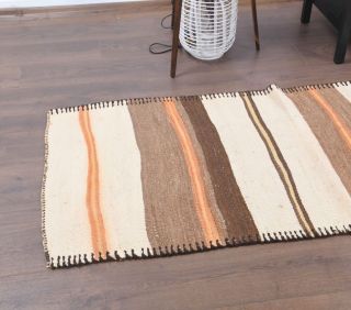 Vintage Runner Kilim Rug - Thumbnail