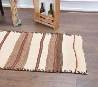 Vintage Runner Kilim Rug - Thumbnail