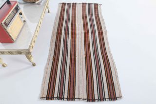 Flatweave Vintage Runner Rug - Thumbnail