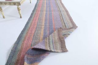 Turkish Vintage Runner Rug - Thumbnail