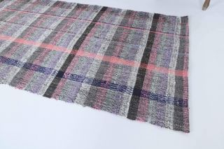 Kilim Turkish Vintage Runner Rug - Thumbnail