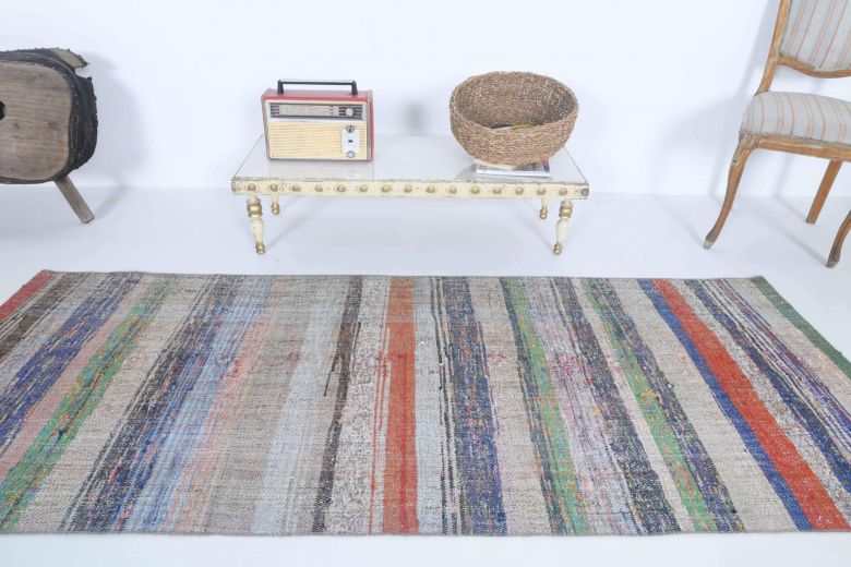 Hallway Flatweave Vintage Runner Rug