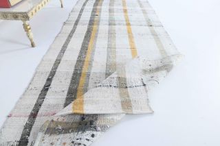 Oushak Vintage Runner Rug - Thumbnail