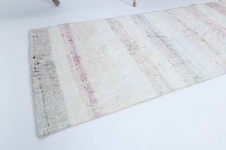 Turkish Vintage Runner Rug - Thumbnail