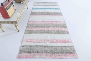 Flatweave Vintage Runner Rug - Thumbnail