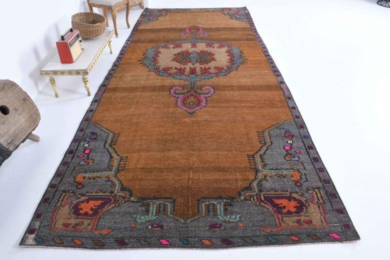 Wide and Long Vintage Runner Rug