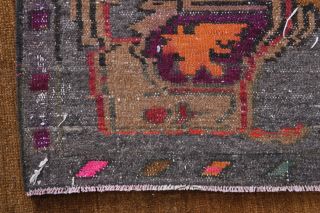 Wide and Long Vintage Runner Rug - Thumbnail