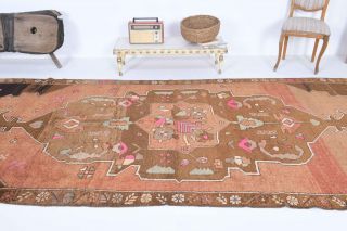 Vintage Wide Runner Rug - Thumbnail