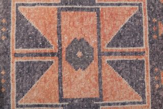 Turkish Vintage Runner Rug - 32198 - Thumbnail