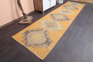 Turkish Vintage Runner Rug - 32201 - Thumbnail