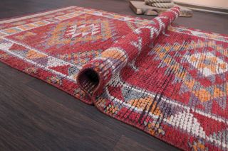 Hand-Knotted Vintage Runner Rug - Thumbnail