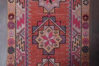 1970′s Hand-knotted Vintage Anatolian Runner Rug - Thumbnail