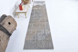 Distressed Vintage Runner Rug - Thumbnail