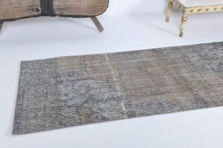 Distressed Vintage Runner Rug - Thumbnail