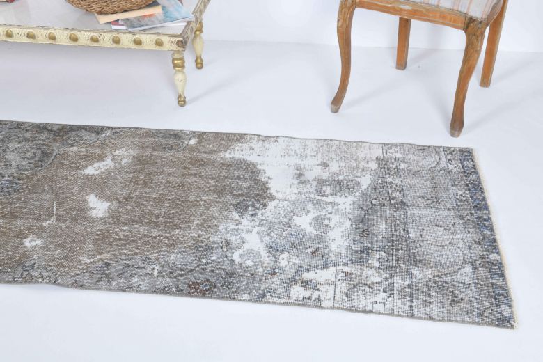 Distressed Vintage Runner Rug