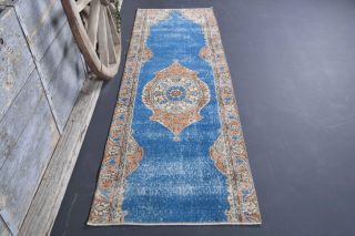 Turkish Vintage Runner Rug - Thumbnail