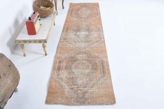 Turkish Vintage Runner Rug - Thumbnail