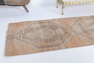 Turkish Vintage Runner Rug - Thumbnail