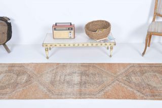 Turkish Vintage Runner Rug - Thumbnail