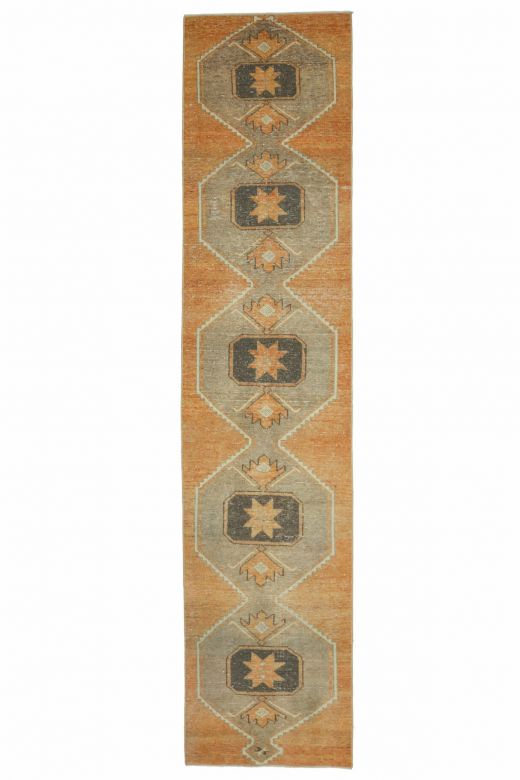 Orange Vintage Runner Rug