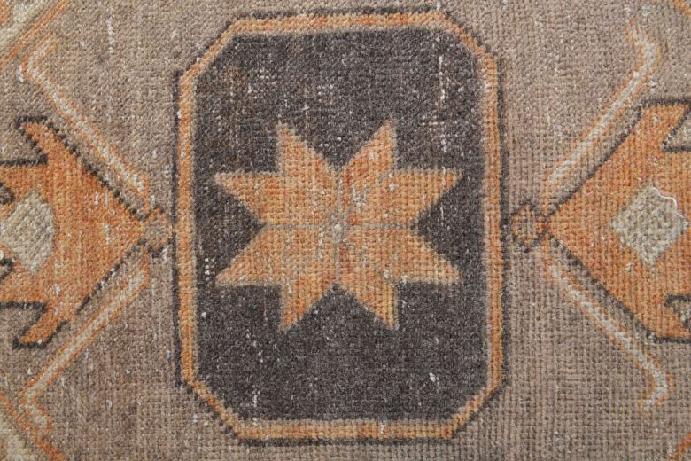 Orange Vintage Runner Rug